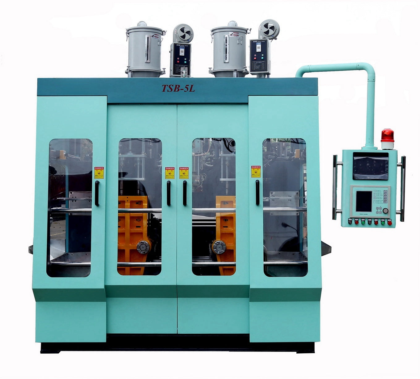Design and Operational Analysis of a 5L Extrusion Blow Molding Machine for Mid-Capacity Container Production
