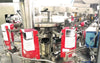 Eight station bag machine with combination scale matching system