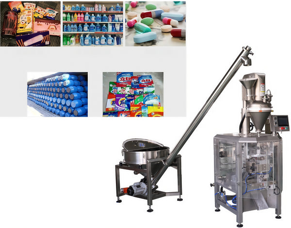 Selection of measuring screw for vertical packaging machine