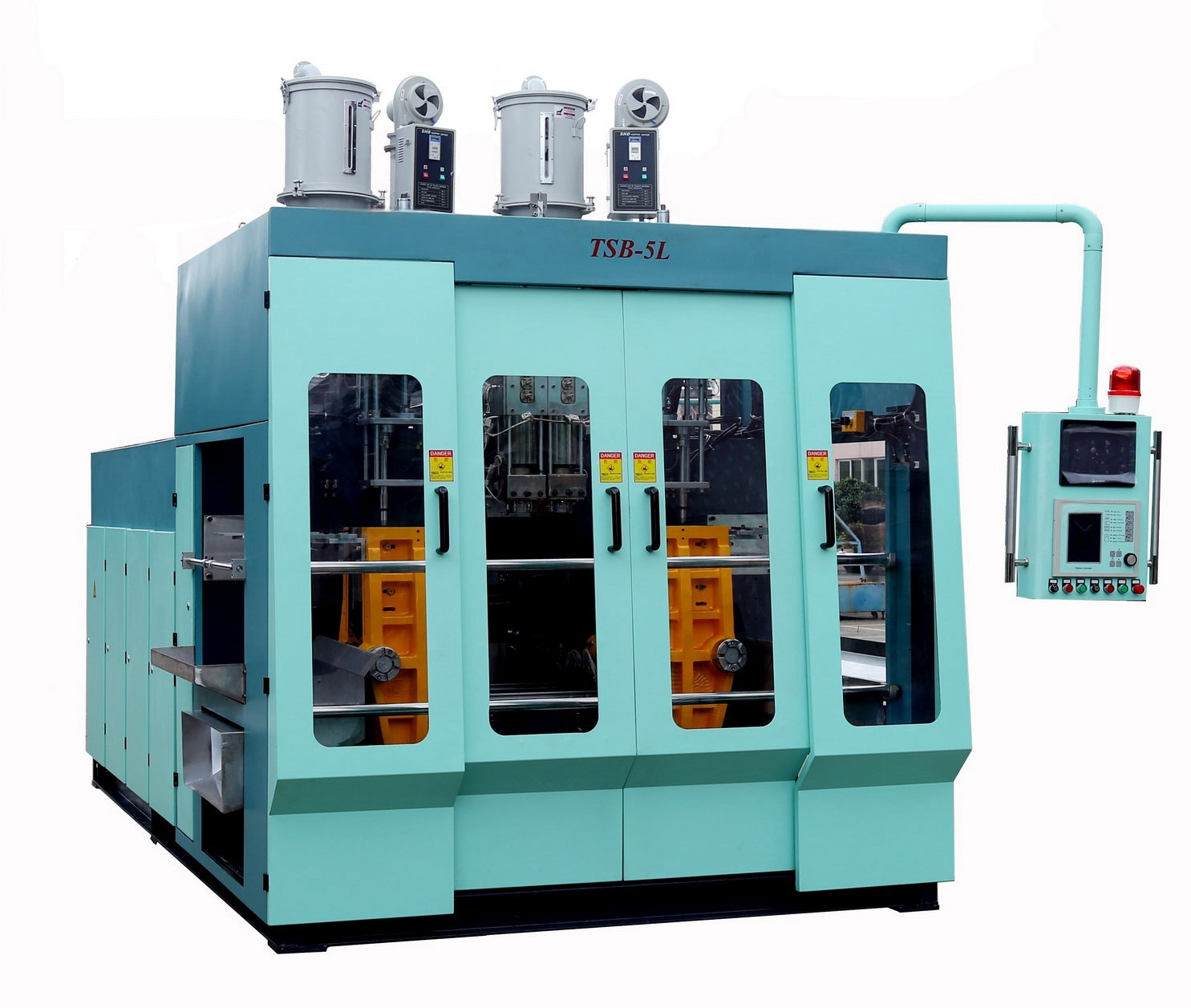 Design and Industrial Application of 5L Extrusion Blow Molding Machines for High-Volume Hollow Container Manufacturing