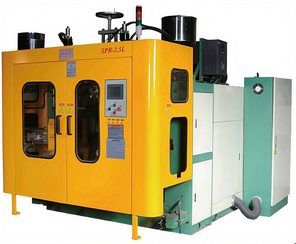 Design and Operational Analysis of a 2.5L Extrusion Blow Molding Machine for Medium-Sized Container Production