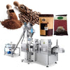 Eight station bag machine with screw matching system