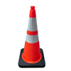 Factory Direct Sales Multi Size Color and Weight Movable Roadblocks Road Safety Reflective Rubber Warning Cones