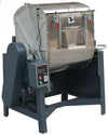 Horizontal plastic color mixing machine