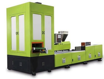 One-step PTE bottle blowing machine