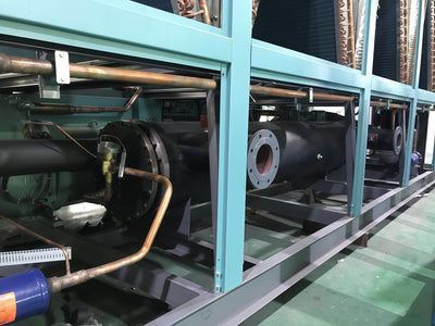 Air-cooled screw chiller